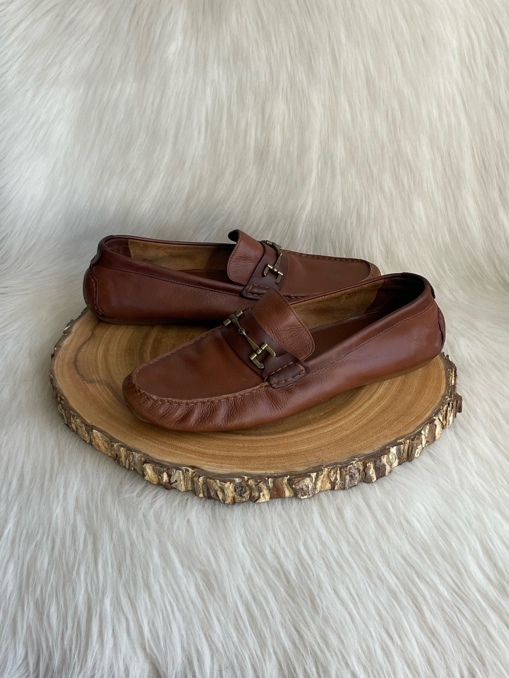 Cole Haan leather loafers